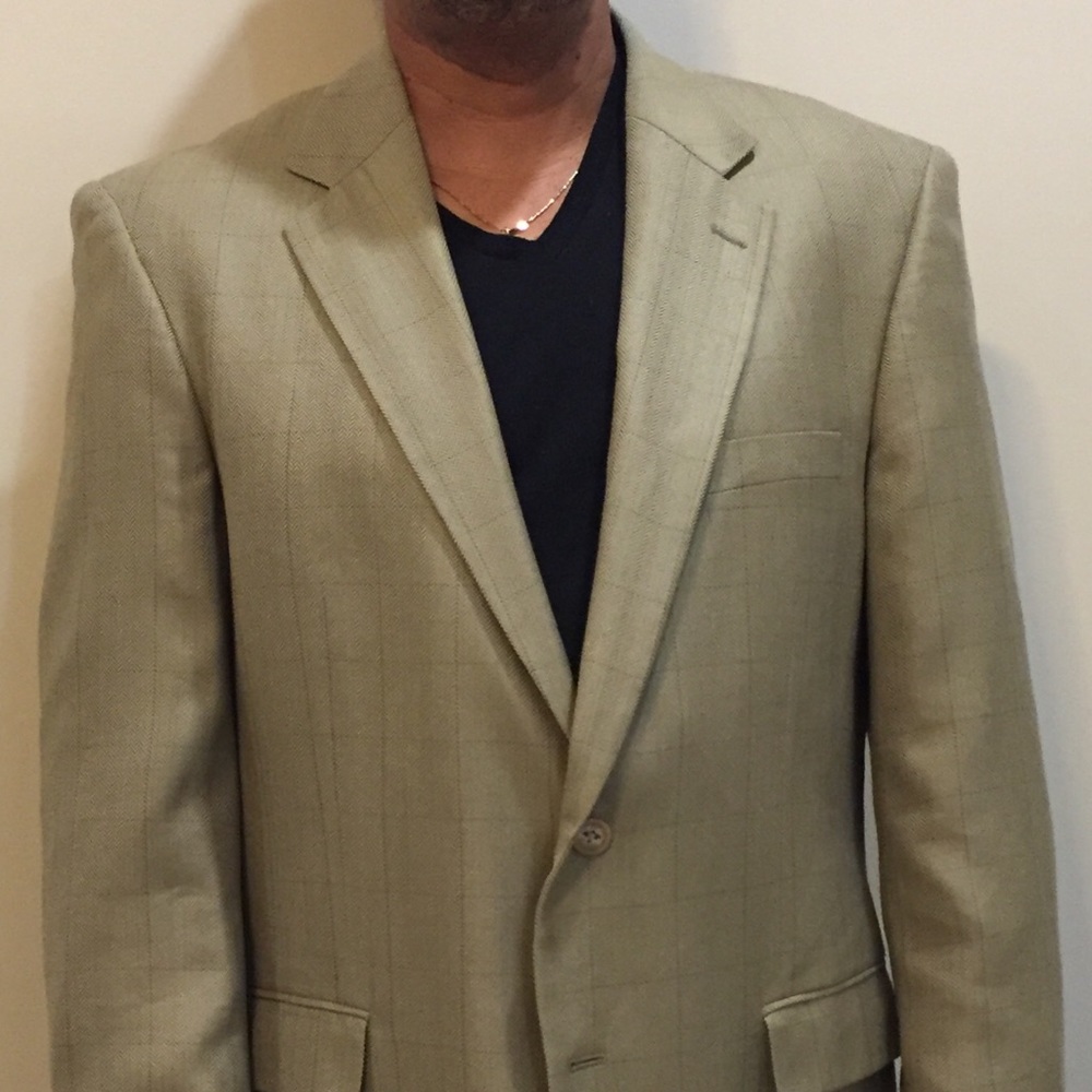 Men’s Silk & Wool Blazer by Alan Flusser